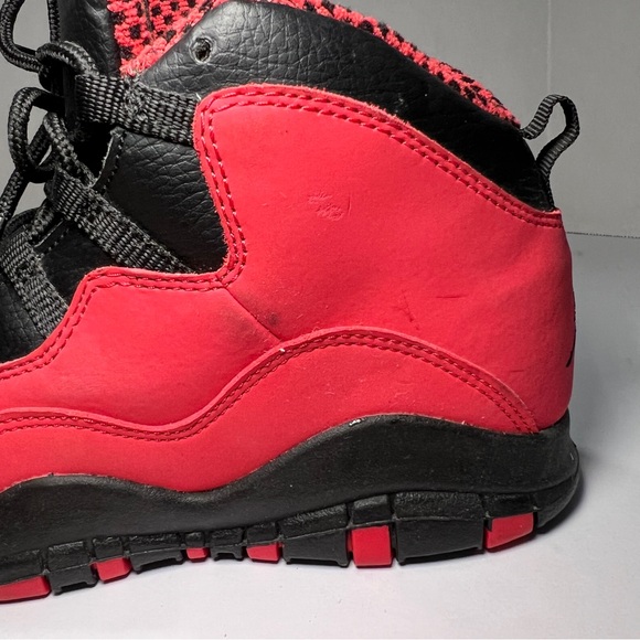 Nike air Jordan retro 10 fusion red Youth Size 3 - Picture 9 of 16